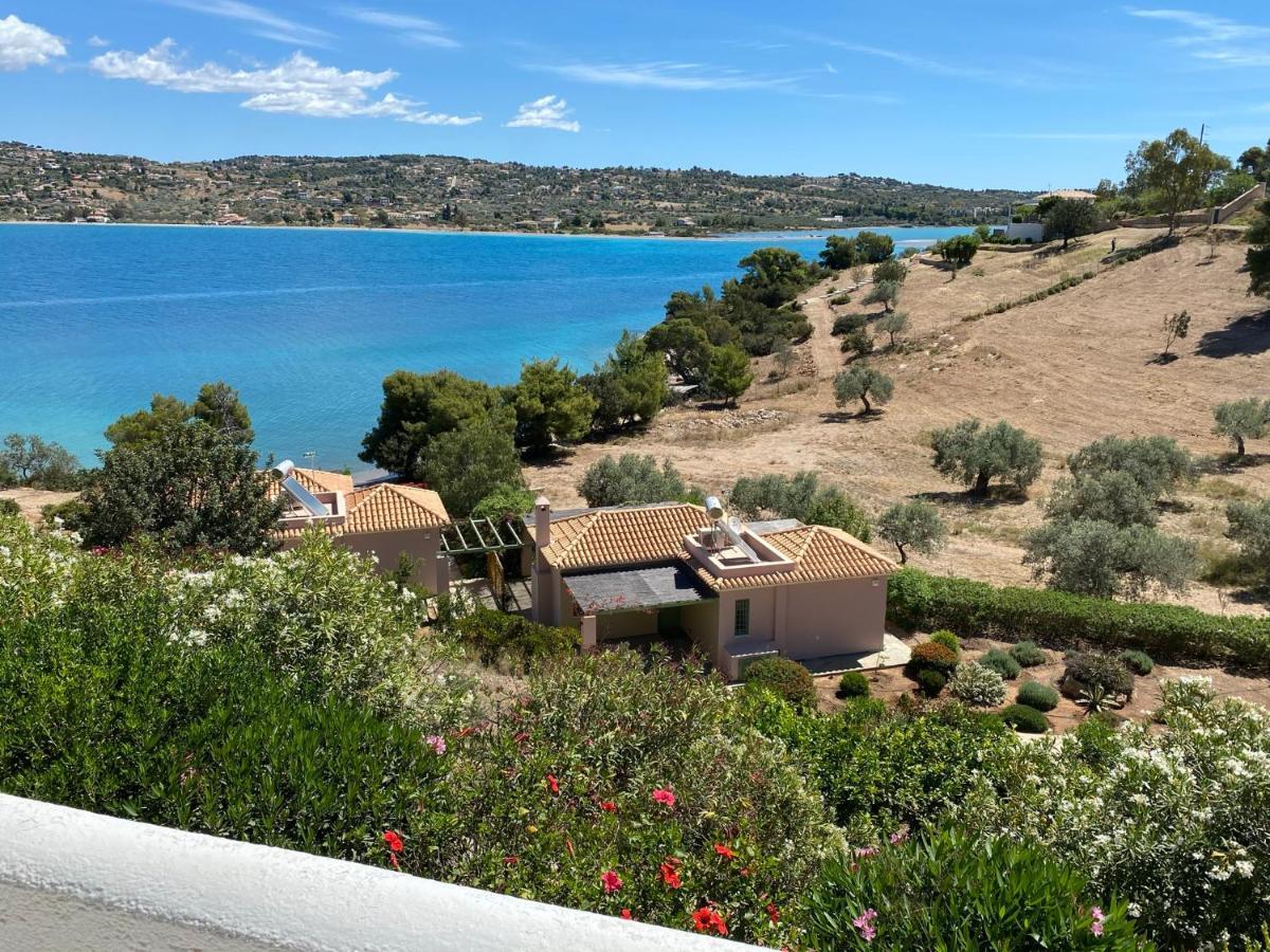Retreat Villa By The Sea With Pool In Porto Heli Exterior photo