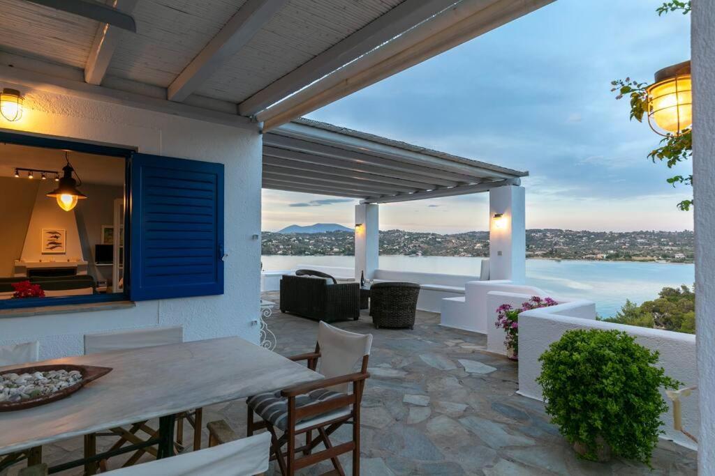 Retreat Villa By The Sea With Pool In Porto Heli Exterior photo